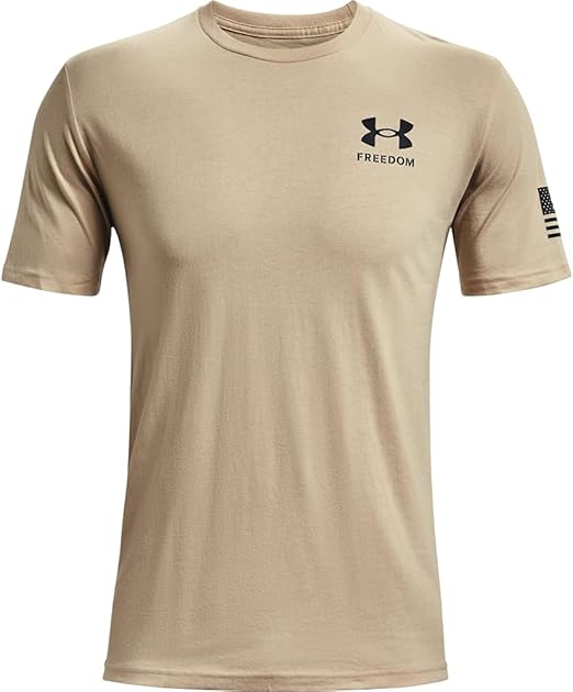 Under Armour Men's Freedom Flag T-Shirt – Patriotic Graphic Tee