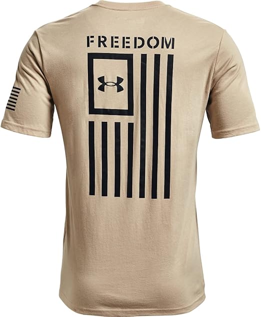 Under Armour Men's Freedom Flag T-Shirt – Patriotic Graphic Tee