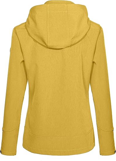 Little Donkey Andy Women's Softshell Ski Jacket with Removable Hood