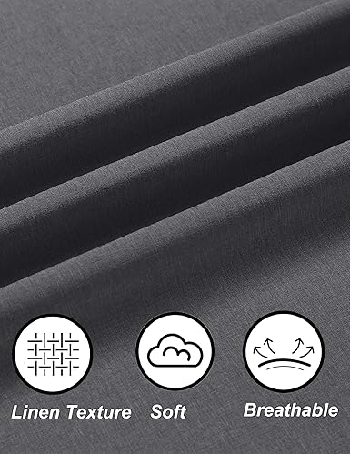 COOFANDY Men's Short Sleeve Linen Beach Shirt Casual Button Down Pocket